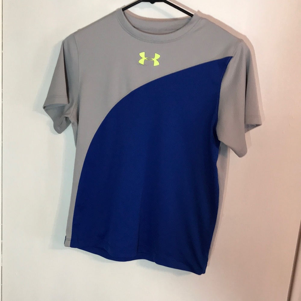 Under Armour youth L dri fit tee.